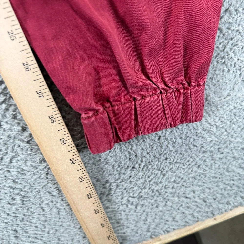 Levi's Pant Mens 36x30 Red Cotton Jogger Tapered Leg Streetwear Workwear Stretch